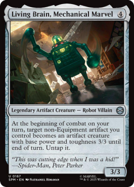 ** Living Brain, Mechanical Marvel