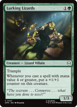 Lézards en maraude