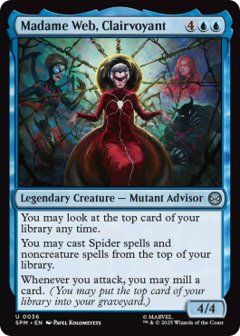 Madame Web, clairvoyante