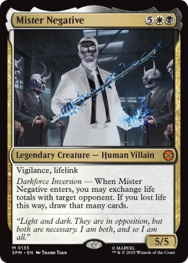 ** Mister Negative