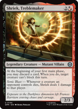 ** Shriek, Treblemaker