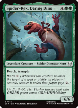 Spider-Rex, dinosaure audacieux