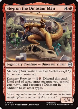 Stegron, l'Homme-Dinosaure