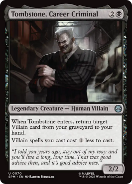 Tombstone, criminel professionnel