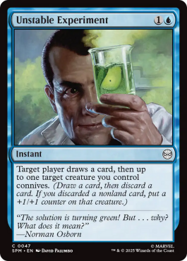 Expérience instable