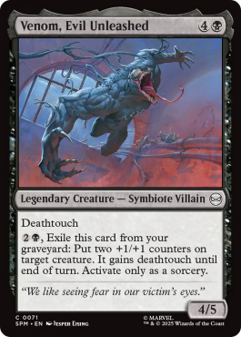 Venom, mal déchaîné