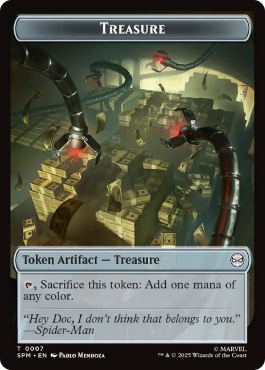 Araignée (2/1, portée) / Trésor