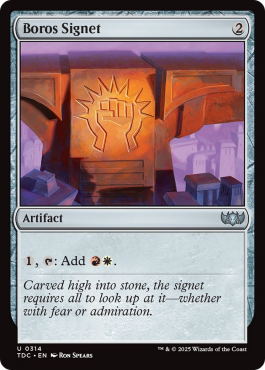 Cachet de Boros