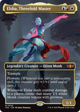 Elsha, triple maîtresse