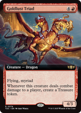 Triade convoite-or