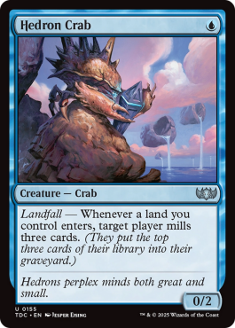 Crabe d'hèdron