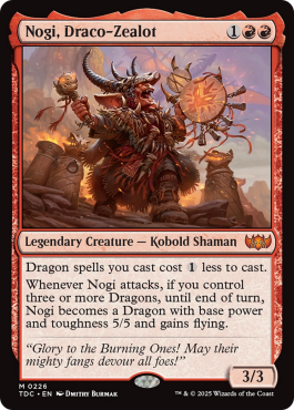 Nogi, zélateur des dragons