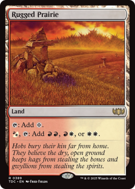 Prairie rocailleuse