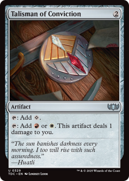Talisman de conviction