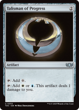 Talisman de progrès