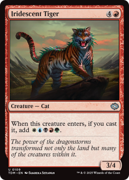 Tigre iridescent