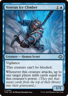 Glaciériste vétéran