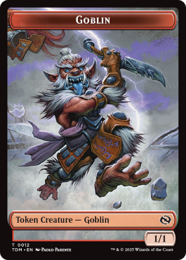 Gobelin (1/1, rouge) / Guerrier (1/1, rouge)