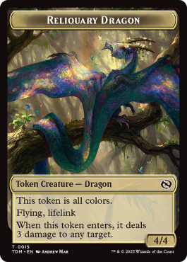 Dragon (4/4, vol) / Dragon du reliquaire