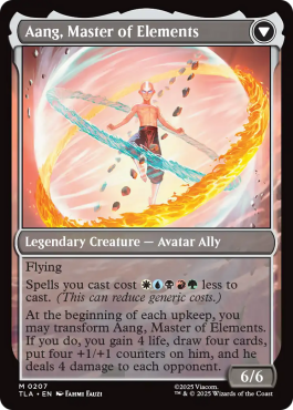 ** Avatar Aang // Aang, Master of Elements