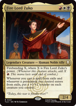 Seigneur du Feu Zuko