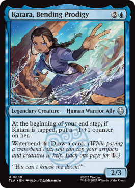 Katara, prodige de la maîtrise