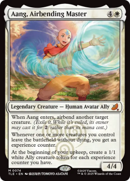 ** Aang, Airbending Master
