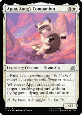 Appa, compagnon d'Aang