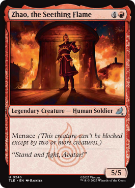 Zhao, la flamme bouillonnante
