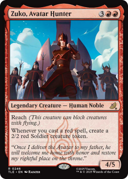 Zuko, chasseur de l'Avatar