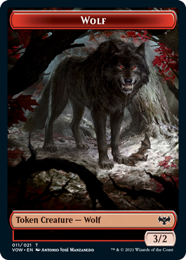Loup (3/2, rouge) / Trésor