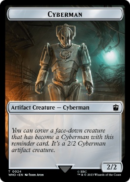 Extraterrestre et ange // Cyberman