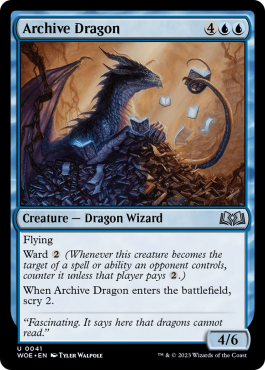 Dragon des archives