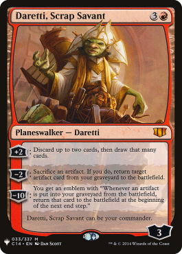 Daretti, savant ferrailleur