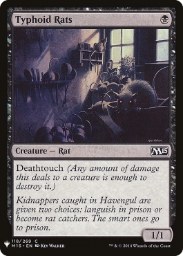 Rats typhoïdiens