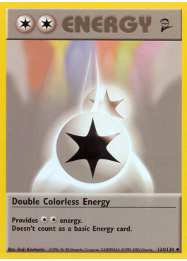 Double Énergie Incolore (B2 124)