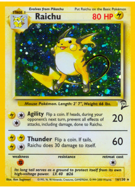 Raichu (B2 16)