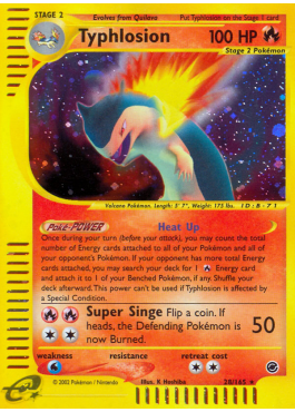 Typhlosion (EX 28)