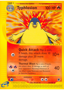 Typhlosion (EX 64)