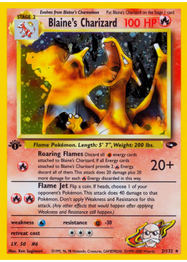 Blaine's Charizard (G2 2)