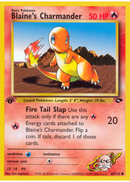 Blaine's Charmander (G2 60)