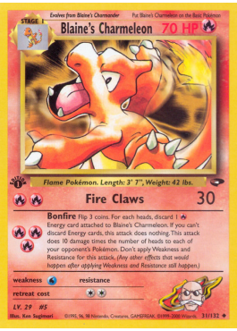 Blaine's Charmeleon (G2 31)