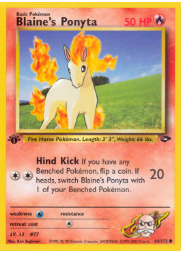 Blaine's Ponyta (G2 64)