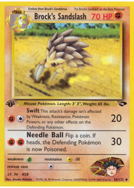 Brock's Sandslash (G2 36)