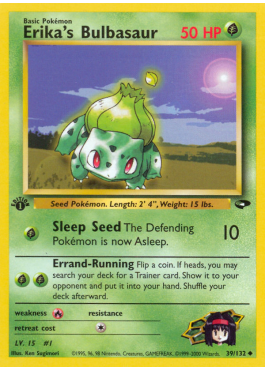 Erika's Bulbasaur (G2 39)