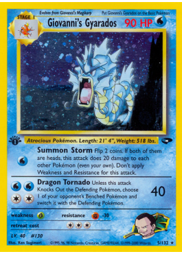 Giovanni's Gyarados (G2 5)