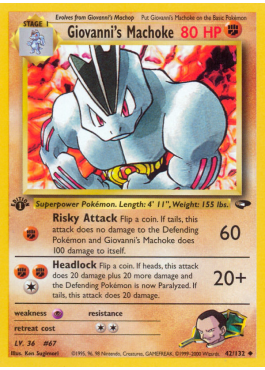 Giovanni's Machoke (G2 42)