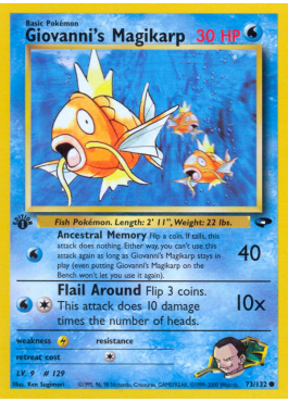 Giovanni's Magikarp (G2 73)