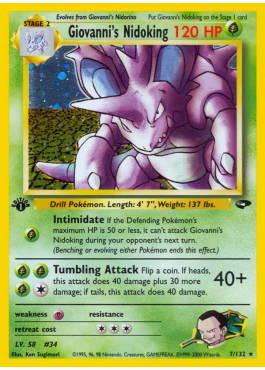 Giovanni's Nidoking (G2 7)