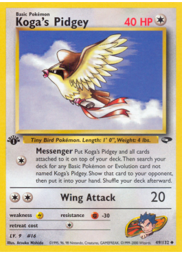 Koga's Pidgey (G2 49)